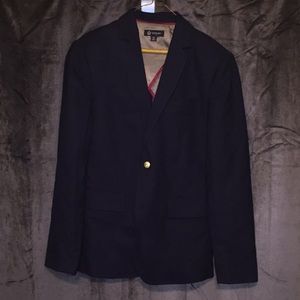Boys Jcrew Navy Blazer Brass Buttons